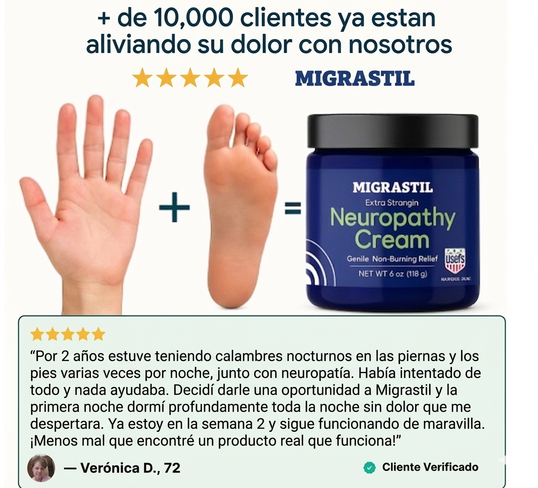 Crema Natural para el Dolor Neuropático